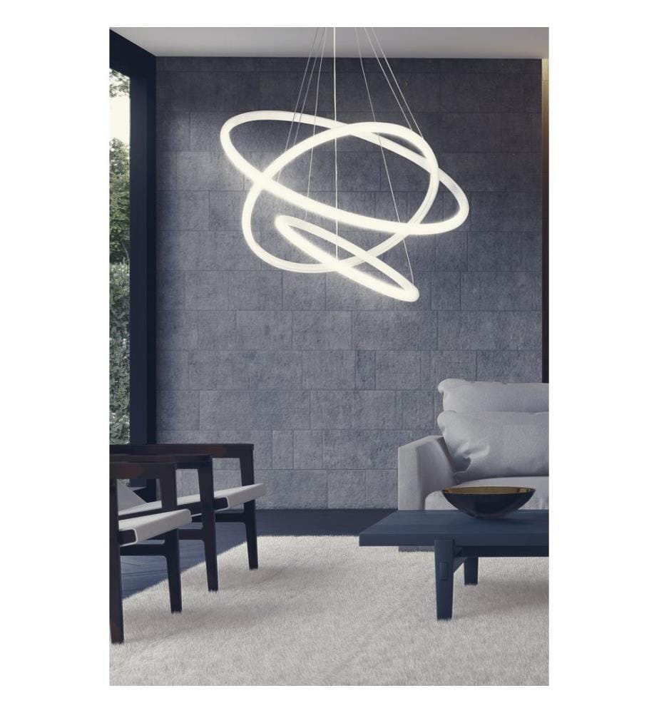 Lustre, blanc, corps en Aliminium