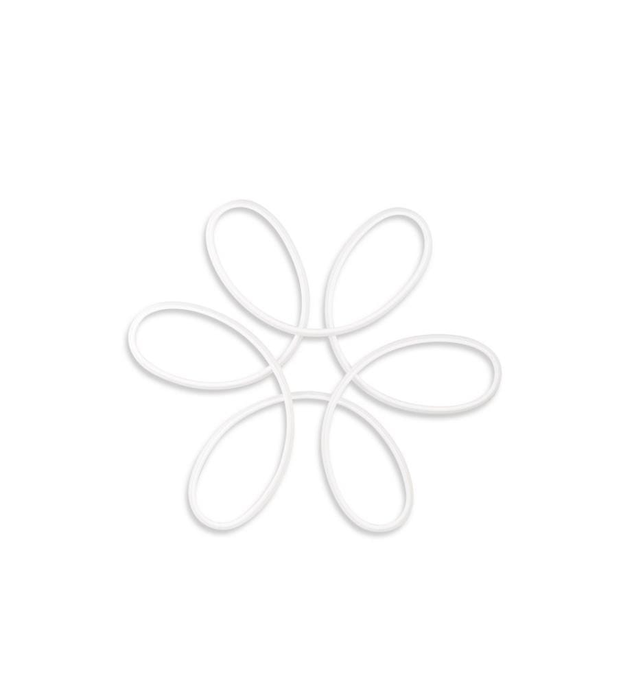 Kronleuchter, Weiss, Aliminium-Körper