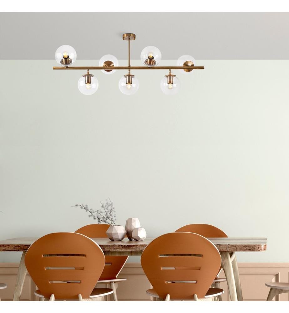 Jahrgang, Kronleuchter, 113 X 40 X 46 cm, Metallkörper