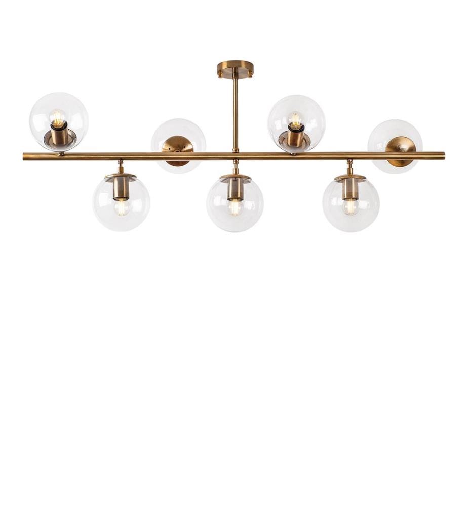 Jahrgang, Kronleuchter, 113 X 40 X 46 cm, Metallkörper