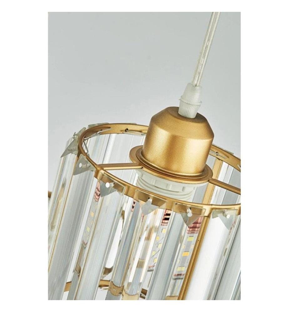 Kronleuchter, Gold, Metallkorpus