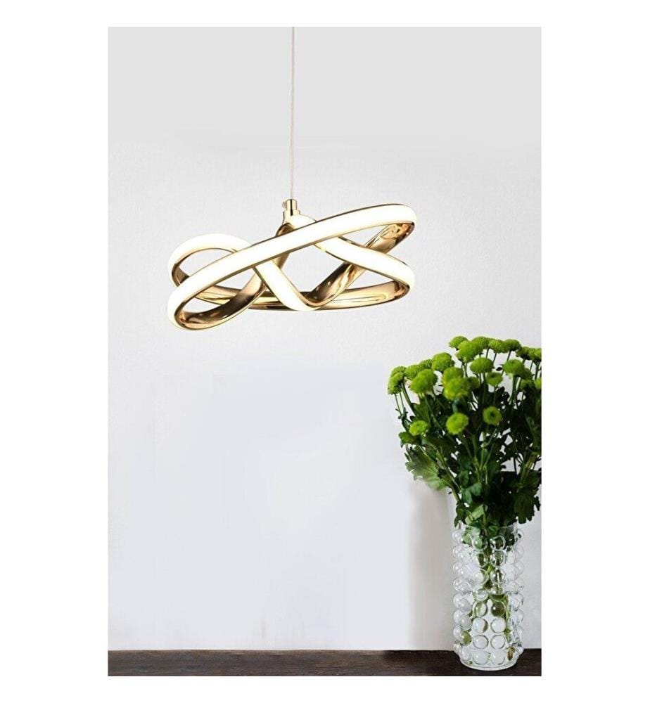 Kronleuchter, Gold, Metallkorpus