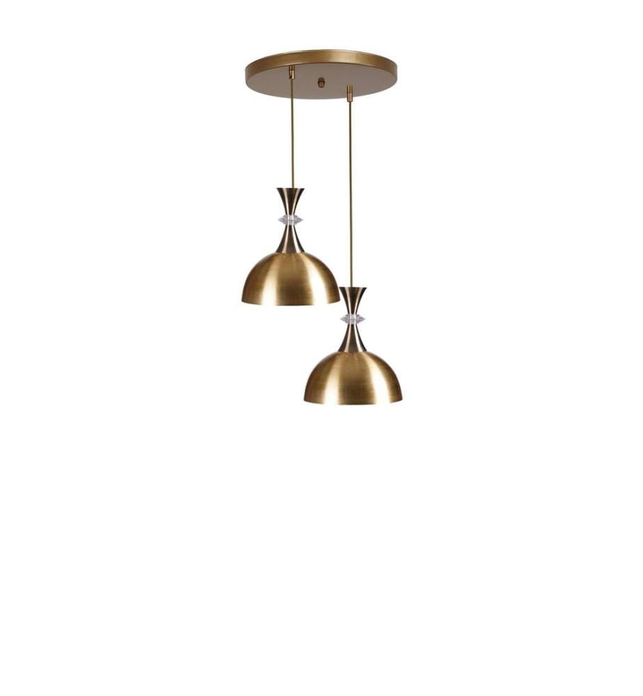 Kronleuchter, Gold, Metallkorpus