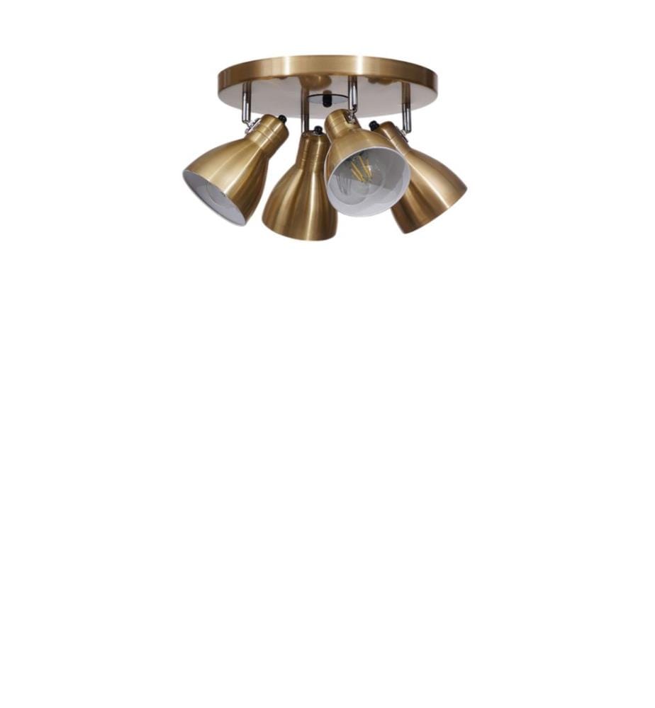 Kronleuchter, Gold, Metallkorpus