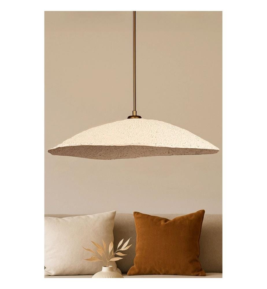 Lustre, or, écru, corps en métal