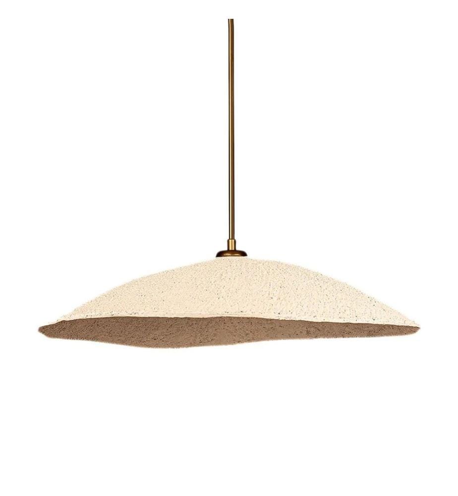 Lustre, or, écru, corps en métal