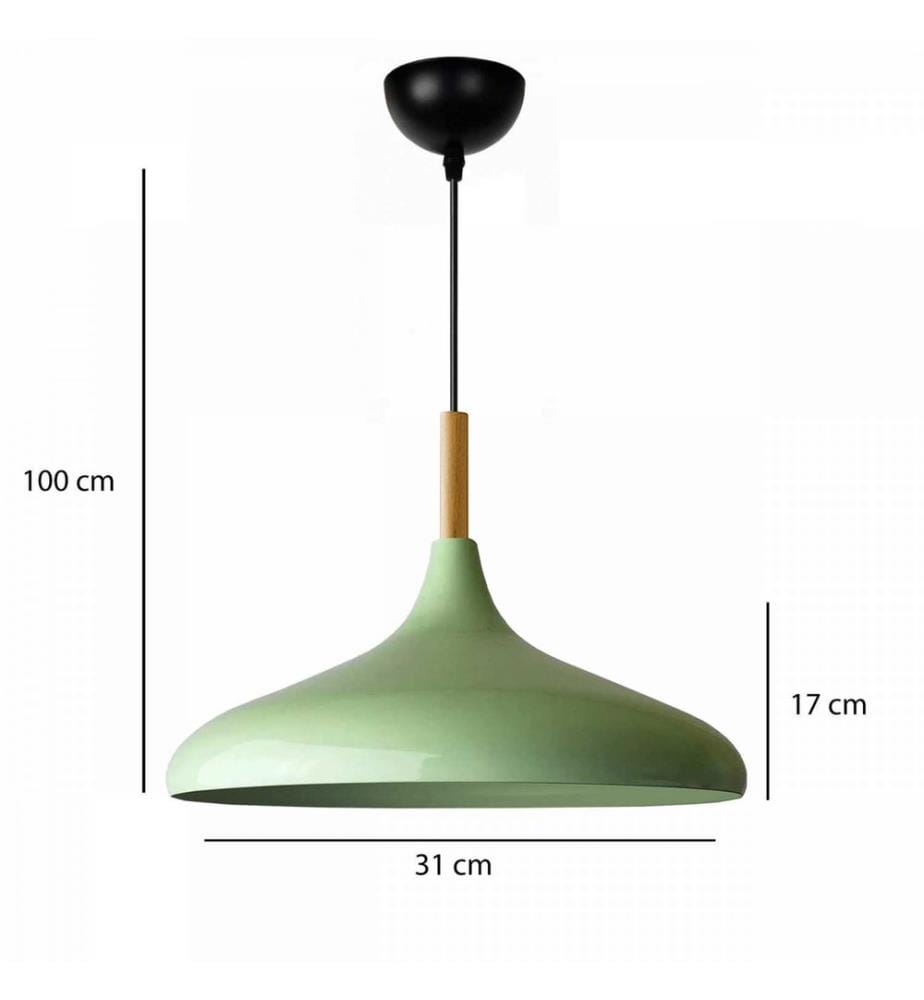 Lampadario, Menta, CORPO IN METALLO