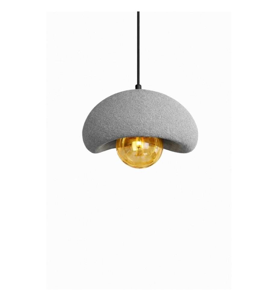 Lustre, corps bioplastique, gris