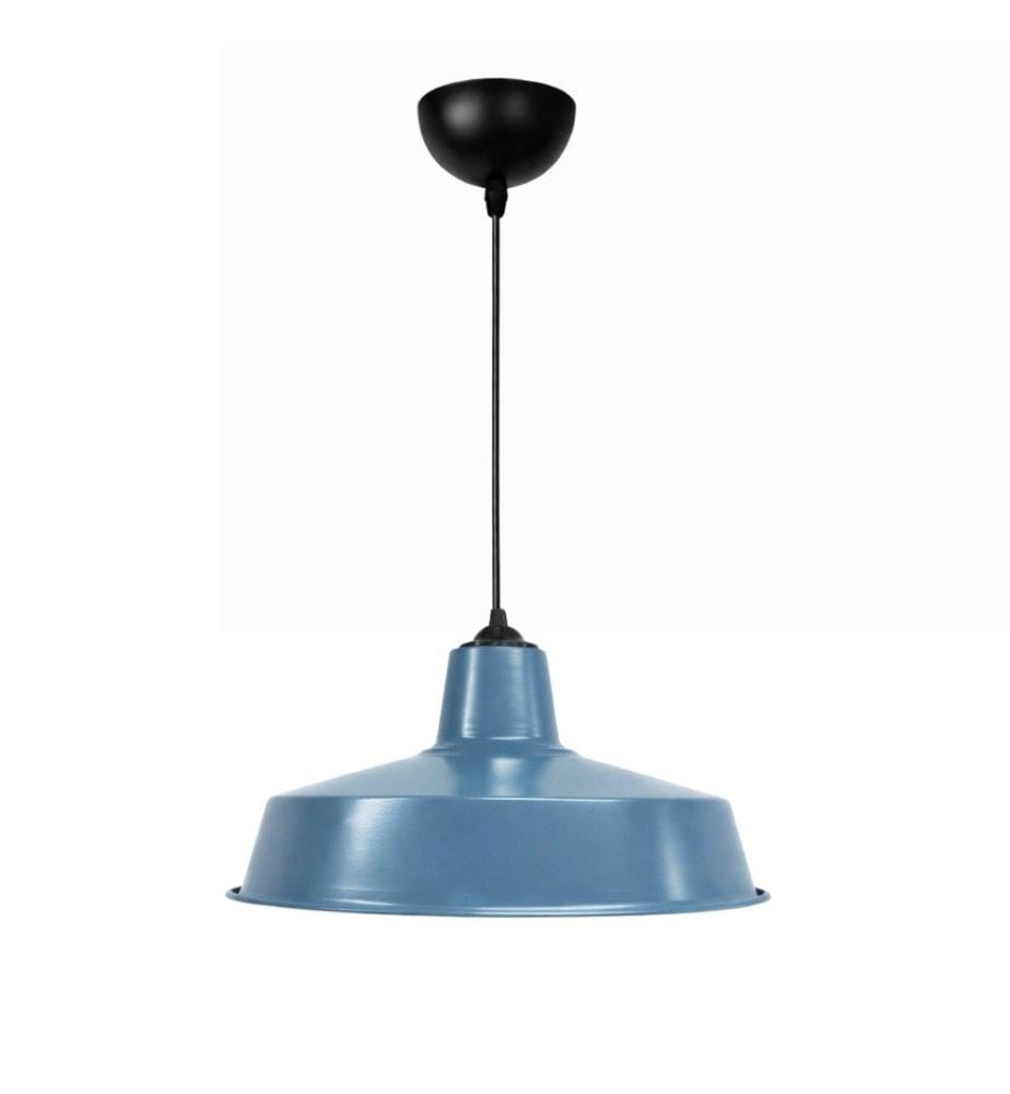 Lustre, corps en plastique, bleu