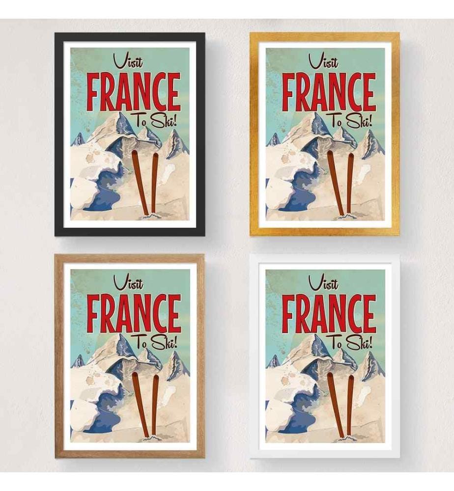 Poster A3, mehrfarbig, 100% mattes Satin
