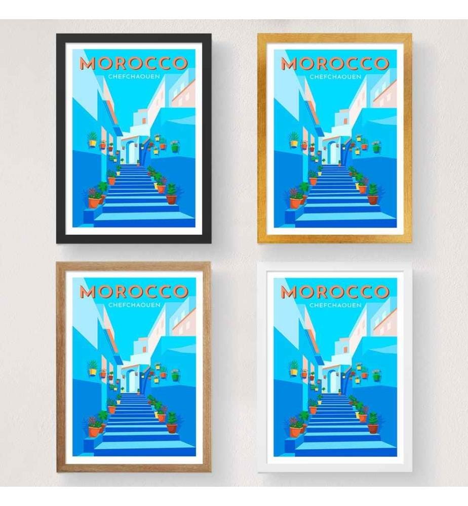 Poster A2, mehrfarbig, 100% mattes Satin