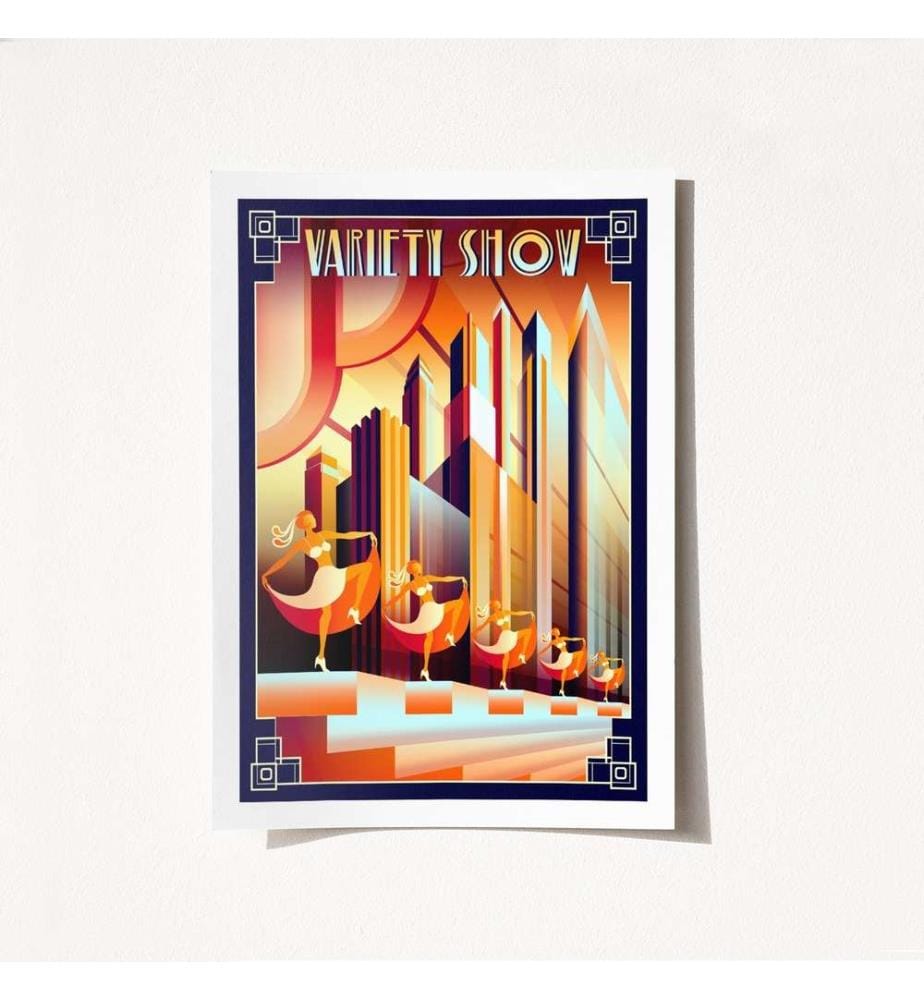 Poster A3, mehrfarbig, 100% mattes Satin
