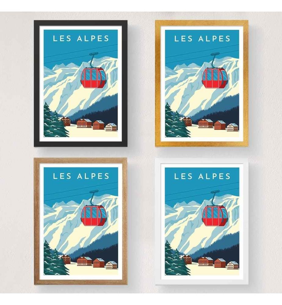 Poster A2, mehrfarbig, 100% mattes Satin