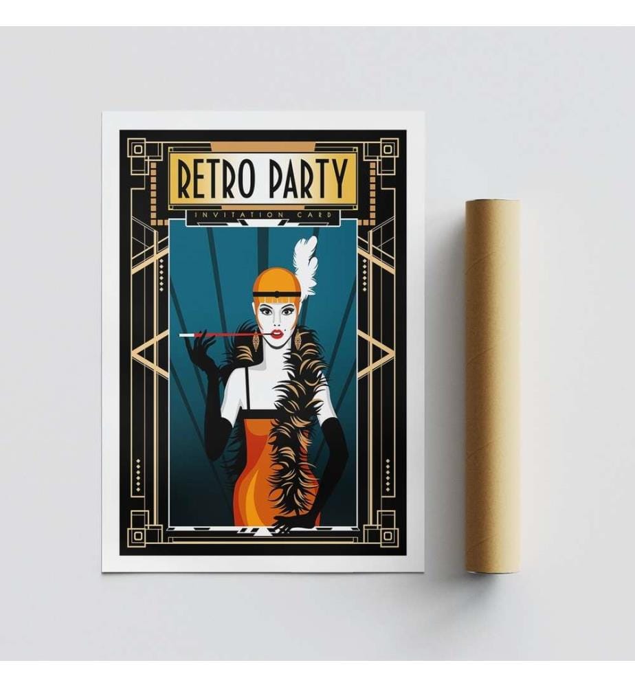 Poster A2, mehrfarbig, 100% mattes Satin
