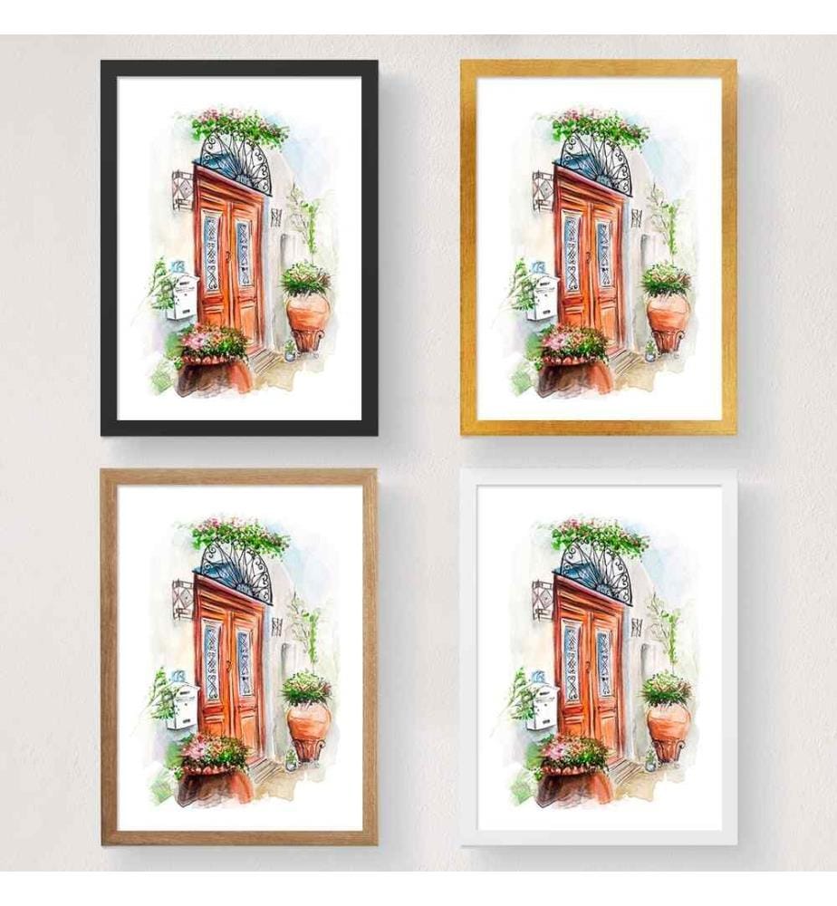 Poster A3, mehrfarbig, 100% mattes Satin
