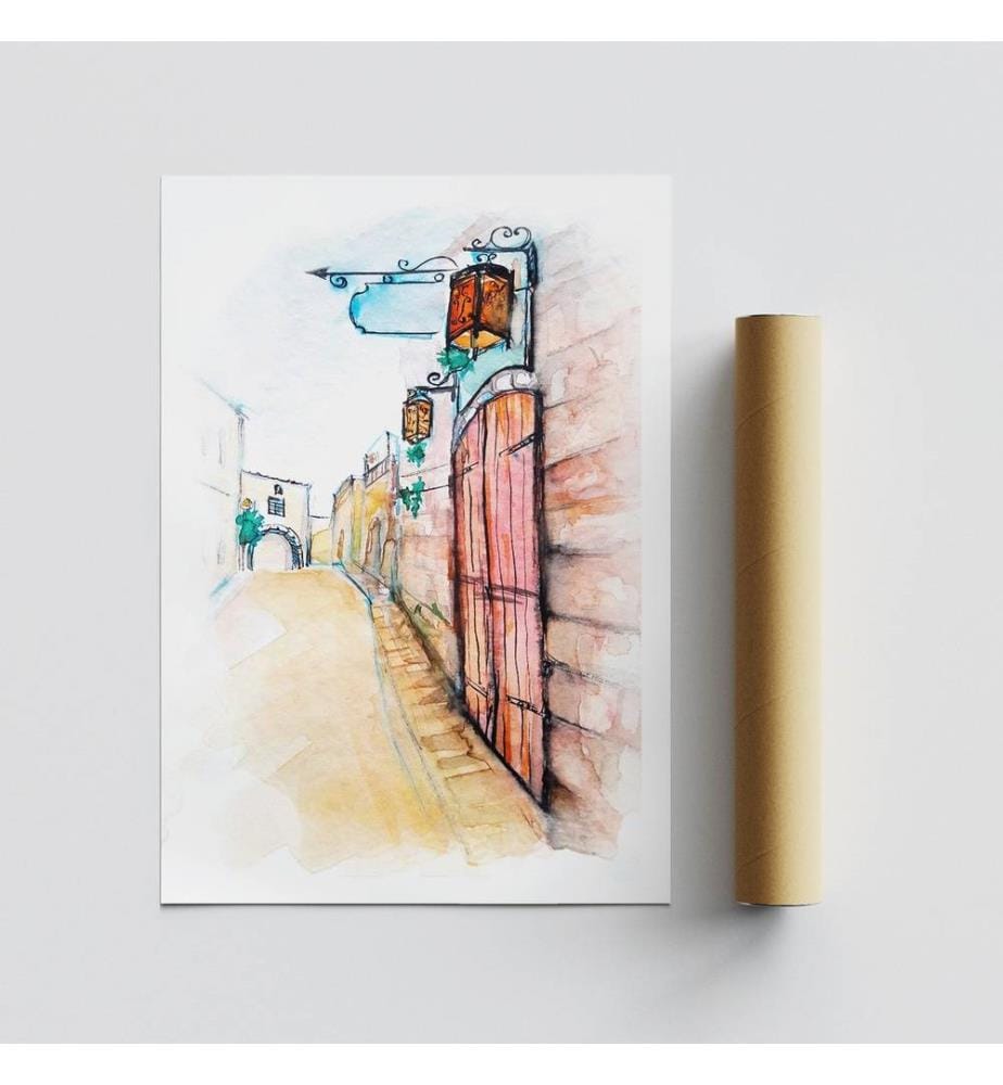 Poster A3, mehrfarbig, 100% mattes Satin