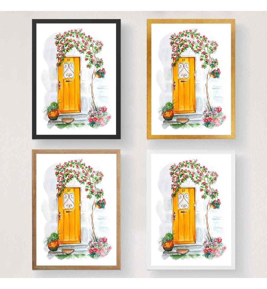 Poster A3, mehrfarbig, 100% mattes Satin