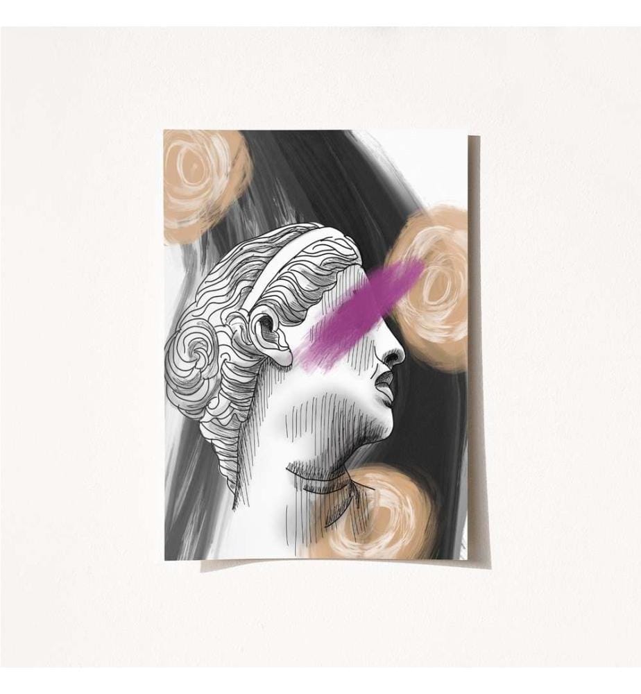 Poster, 50 x 70, mehrfarbig, 100% mattes Satin