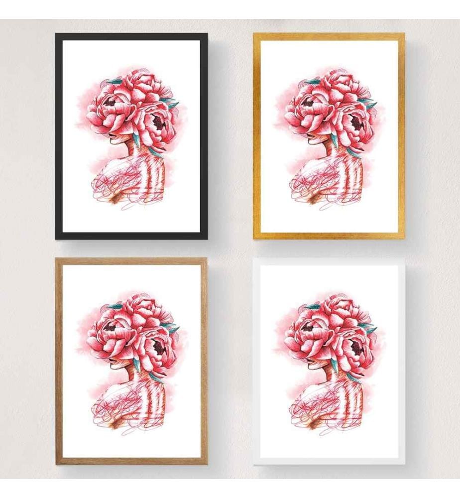 Poster, 50 x 70, mehrfarbig, 100% mattes Satin