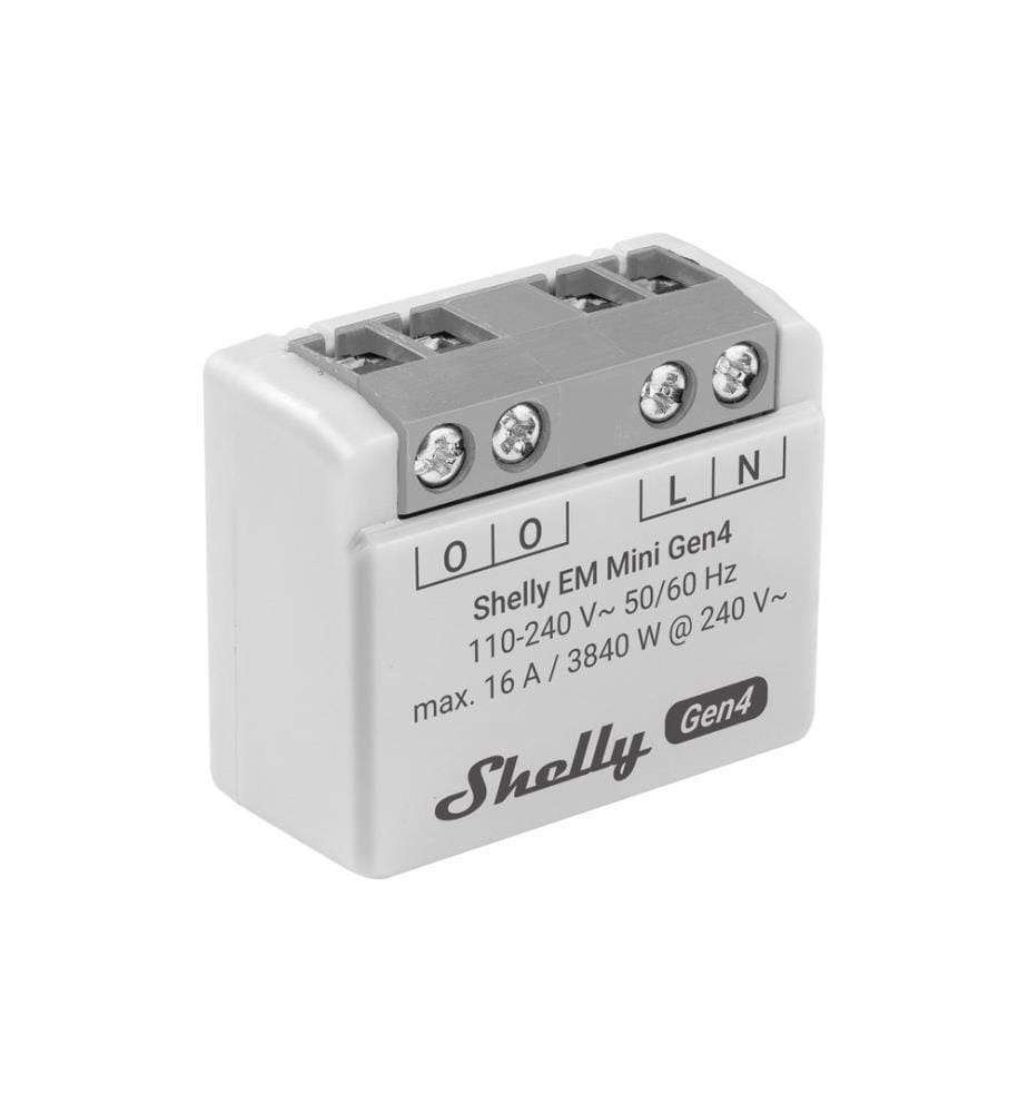 SHELLY - EM Mini Gen4 Energiemesser 16 A