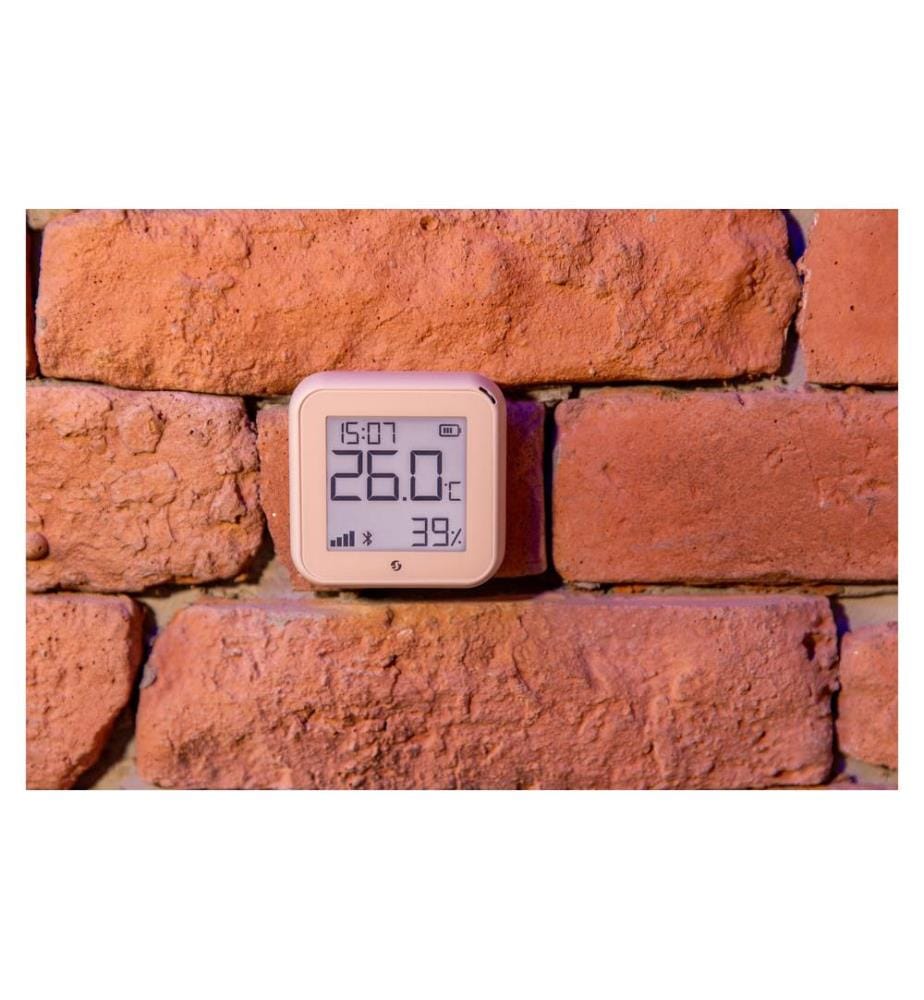 SHELLY - WLAN-Luftfeuchte- und Temperatursensor H&T Gen3, Mocha