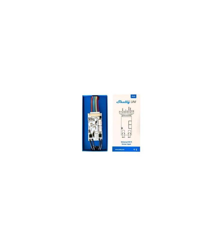 SHELLY - Universal Modul  Plus Uni, 1 x ADC, 1 x Data, 2 x DI, 2 x DO