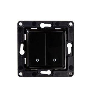 SHELLY - SHELLY - Wall Switch 2 schwarz