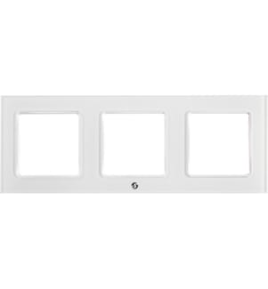 SHELLY - Wall Frame 3 für SHELLY - Wall Switch weiss