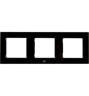 SHELLY - Wall Frame 3 für SHELLY - Wall Switch schwarz