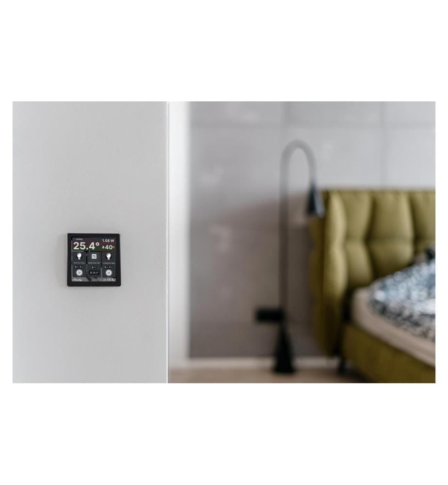 SHELLY - Touchpanel Android Wall Display, Schwarz