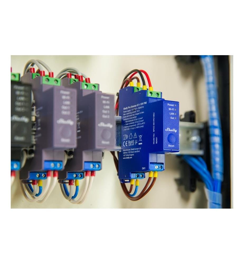 SHELLY - Pro Dimmer 0 1-10 V PM