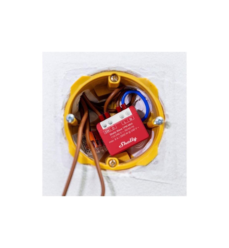 SHELLY - Schaltaktor Wave 1PM Mini LR
