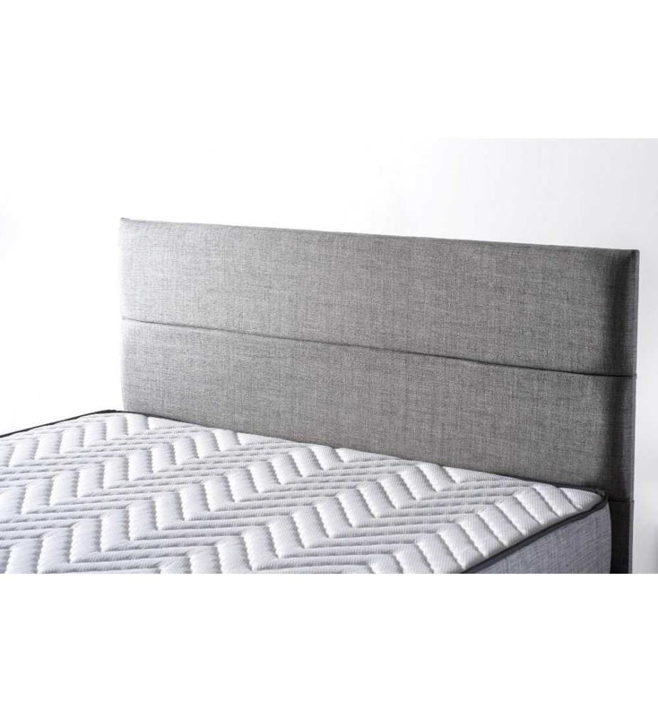 Matelas, blanc, gris, housse en tissu Jacquard, orthopédique complet