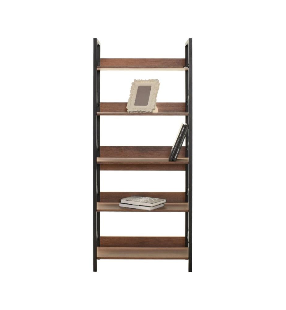 Bibliothèque, noyer, panneau de particules mélaminé