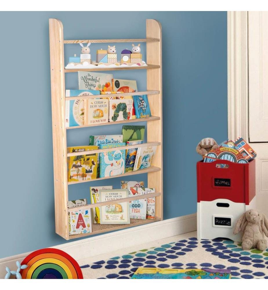 Bücherregal, Eiche, 100 % MASSIVHOLZ