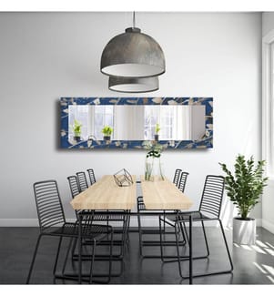 Miroir décoratif, multicolore, MIROIR, 100 % TISSU POLYESTER