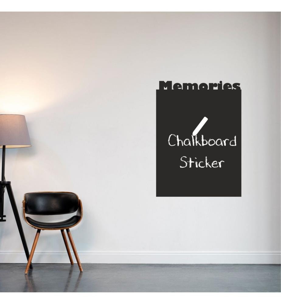 Decorative Wall Sticker, Black, VINLY
