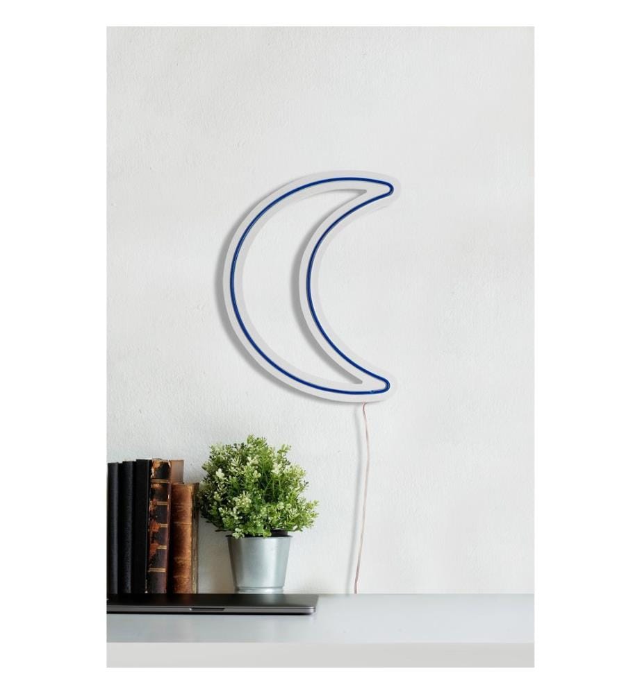 Éclairage décoratif à LED en plastique, bleu, bandes de néon flexibles, tension de service 12 V