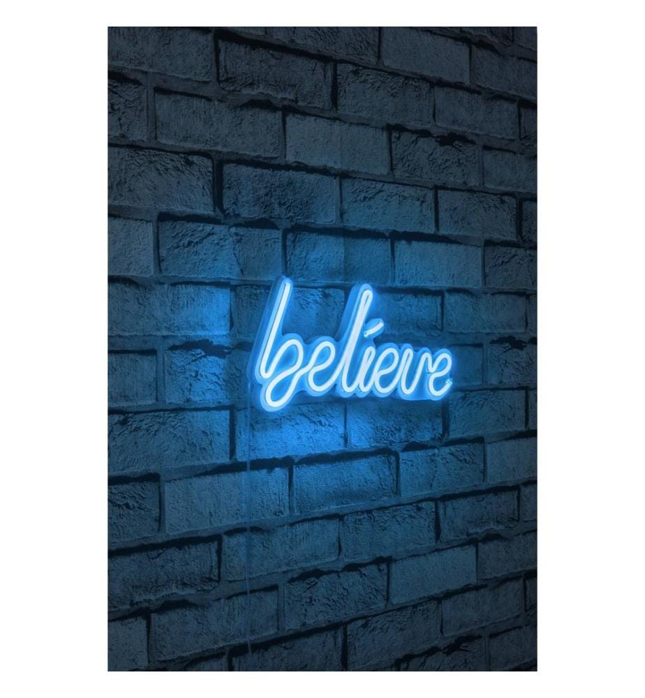 Éclairage décoratif à LED en plastique, bleu, bandes de néon flexibles, tension de service 12 V