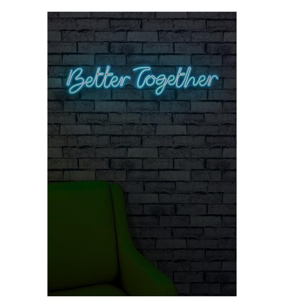 Éclairage décoratif à LED en plastique, bleu, bandes de néon flexibles, tension de service 12 V