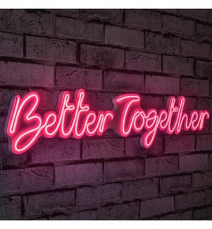 Illuminazione decorativa a LED in plastica, rosa, strisce al neon flessibili, tensione di esercizio 12 V CC