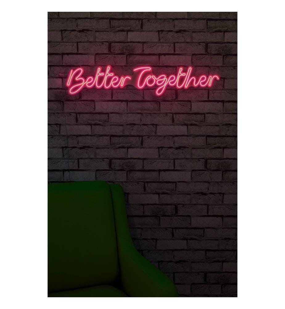 Éclairage décoratif à LED en plastique, rose, bandes de néon flexibles, tension d'alimentation 12 V