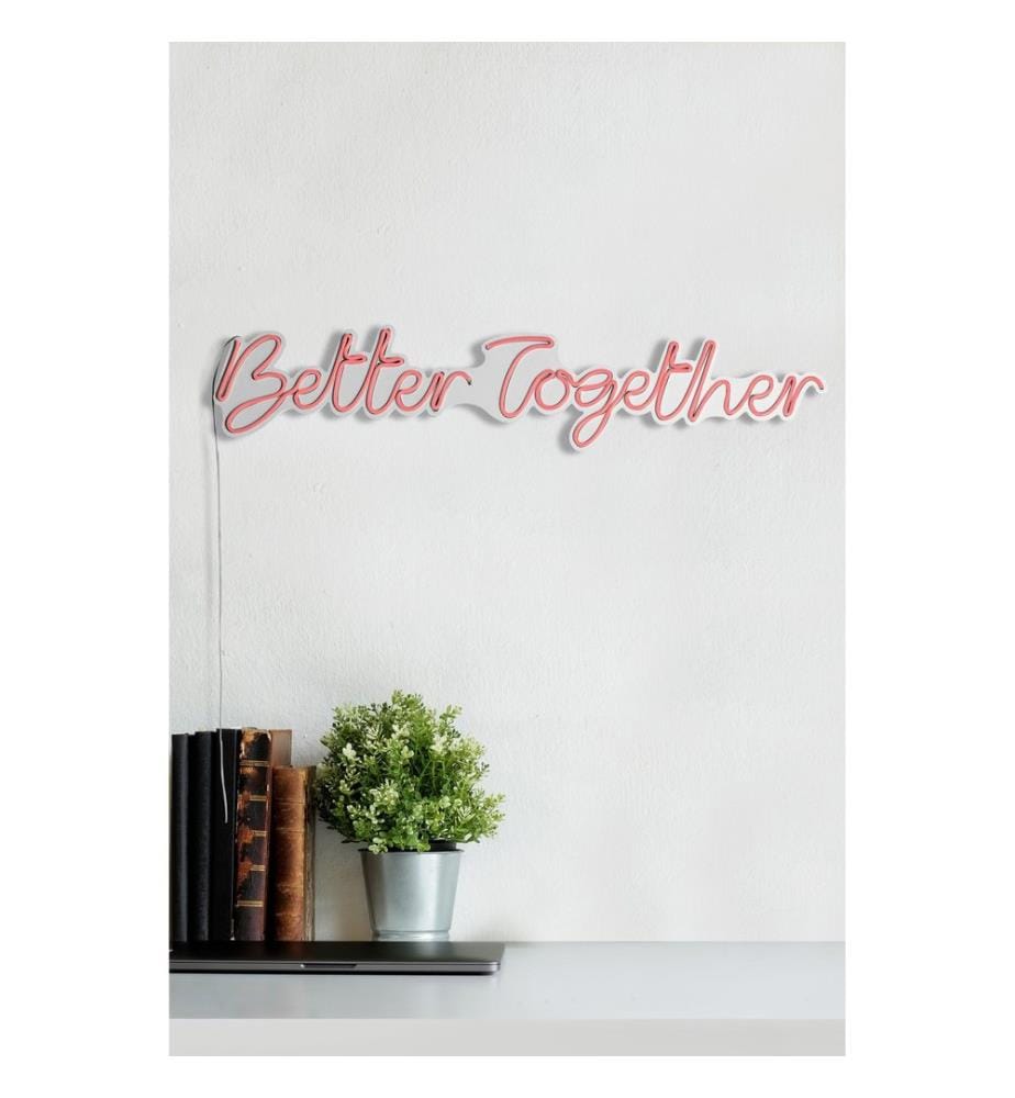 Éclairage décoratif à LED en plastique, rose, bandes de néon flexibles, tension d'alimentation 12 V