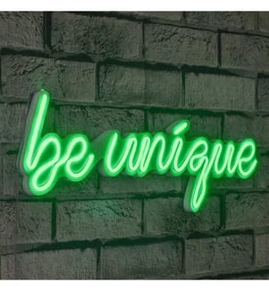 Illuminazione decorativa a LED in plastica, verde, strisce al neon flessibili, tensione di esercizio 12 V CC