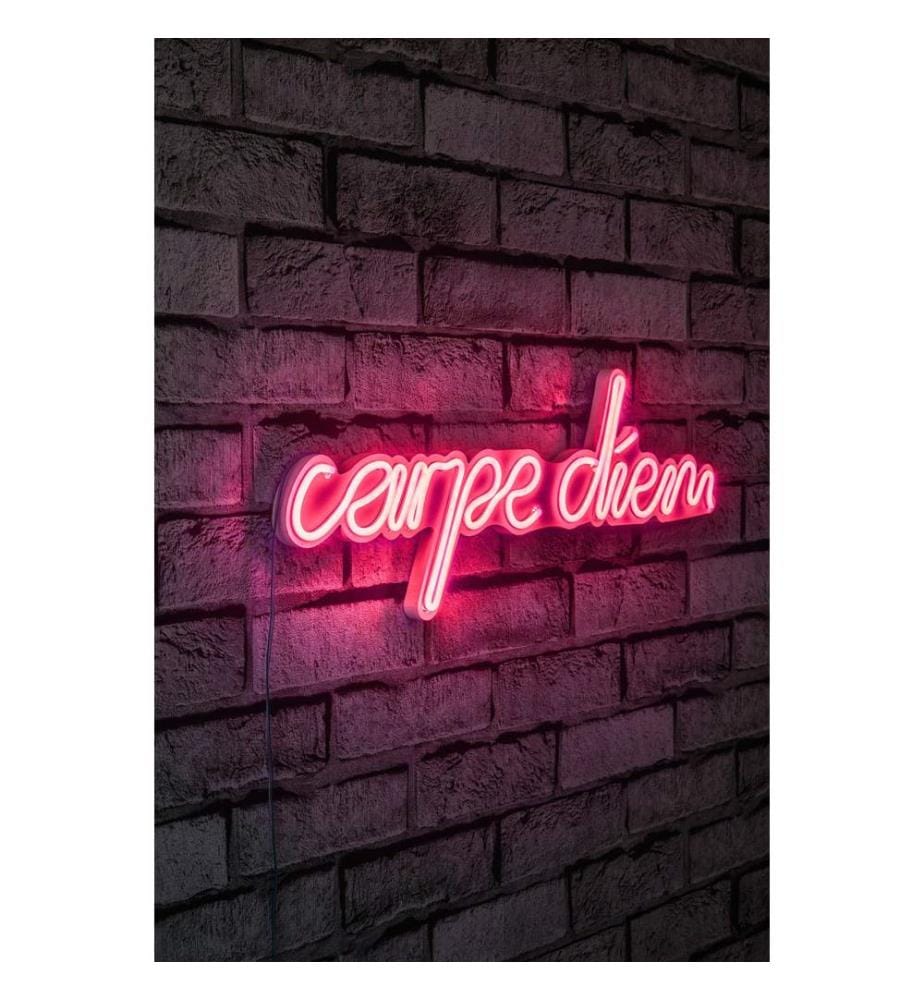 Éclairage décoratif à LED en plastique, rose, bandes de néon flexibles, tension d'alimentation 12 V