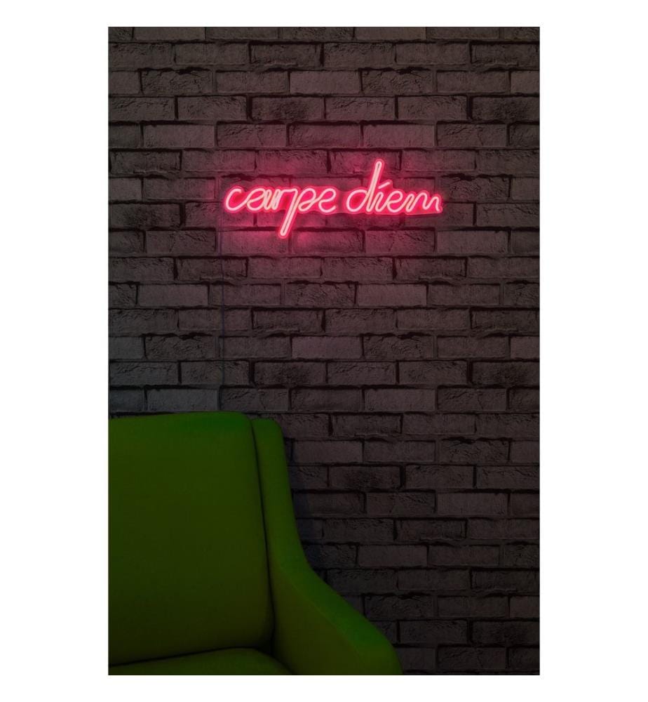 Éclairage décoratif à LED en plastique, rose, bandes de néon flexibles, tension d'alimentation 12 V