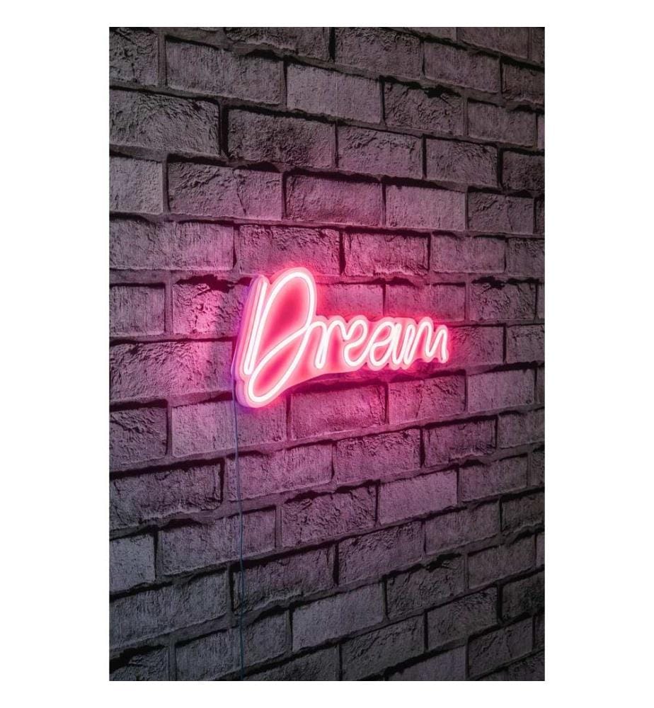 Illuminazione decorativa a LED in plastica, rosa, strisce al neon flessibili, tensione di esercizio 12 V CC