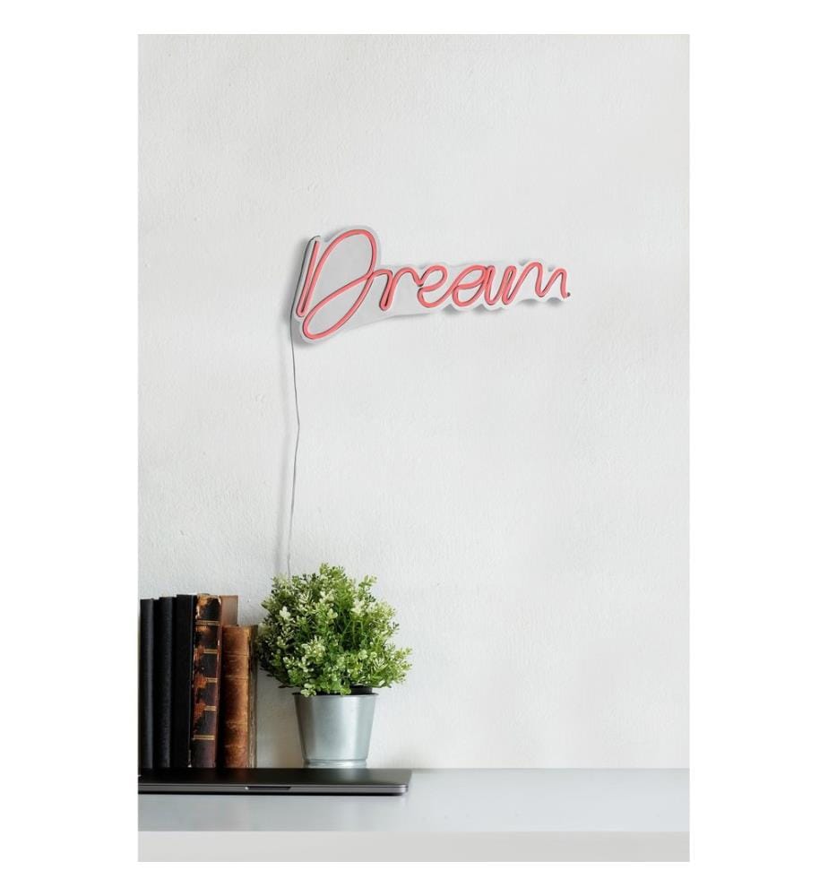 Illuminazione decorativa a LED in plastica, rosa, strisce al neon flessibili, tensione di esercizio 12 V CC