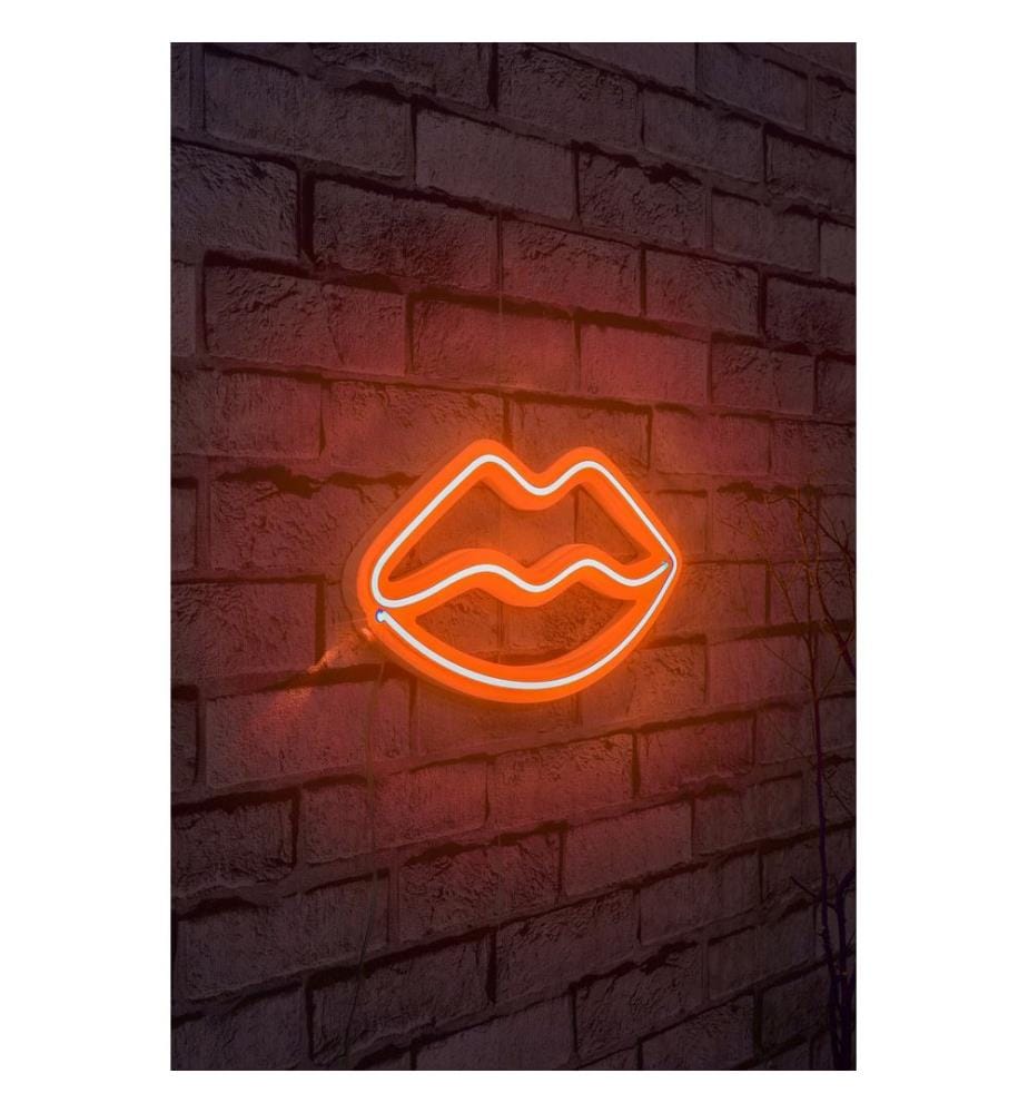 Illuminazione decorativa a LED in plastica, strisce al neon flessibili rosse, tensione di esercizio 12 V CC