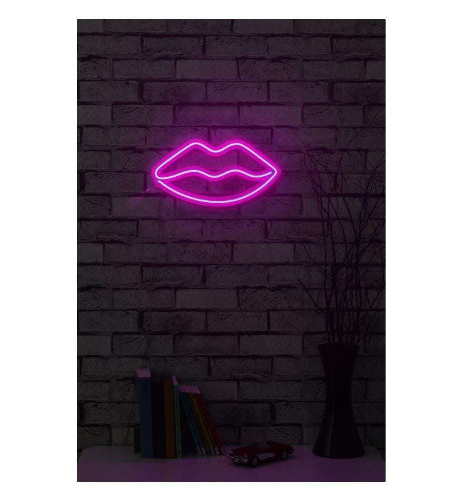 Illuminazione decorativa a LED in plastica, rosa, strisce al neon flessibili, tensione di esercizio 12 V CC